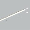 Track magnetico sobrepuesto Ultra Slim white 3mts