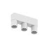 Luminaria Dots white 3x2W para sistema Slim