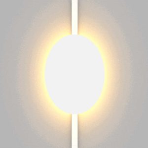 Luminaria led Eclipse white 9W 3000K 150°