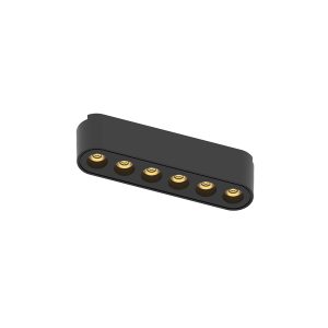 Luminaria Minispots black 6W 24V 4000K 110° sistema Belt