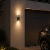 Aplique LED de pared Mirror negro 5W 3CCT IP65