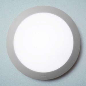 Plafón de techo o pared Umberta gris 2XE27 IP66