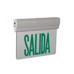 Letrero LED de emergencia Salida verde 3W