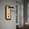 Aplique LED negro