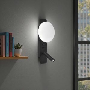 Aplique LED de pared con spot