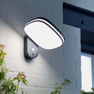 Aplique Solar LED Fury con sensor movimiento 6W 3000K IP45