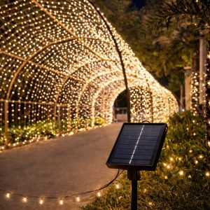 luces solares