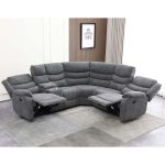 Sofá seccional reclinable