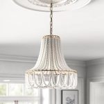 Lámpara colgante Merida 3xE27 metal dorado y madera