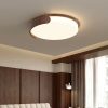 Lámpara LED de tumbado Artemisa walnut y acrílico 44W