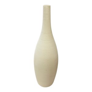 Florero Haus de cerámica color blanco 61cm