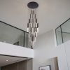 Lámparas Doble Altura LED Integrado | Iluminación Moderna para Techos Altos | Almacenes Marriott