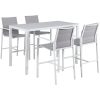set comedor aluminio Ecuador