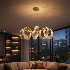 lámpara led moderna para comedor y sala en Ecuador