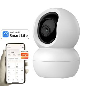 Cámara WiFi motorizada 360° de 4MP audio bidireccional Sonar Ecuador