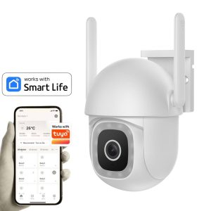 Cámara IP WiFi motorizada 360° Ecuador tuya smart