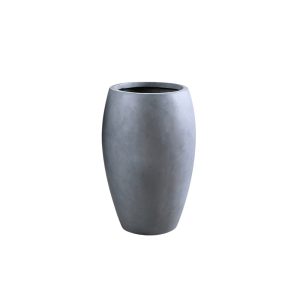 Macetero Fiore de fibra mineral gris H:60cm