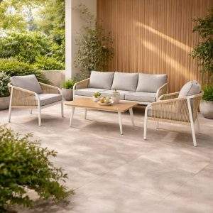 juego muebles patio Ecuador