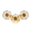 Aplique de pared LED Magnolia gold acrilico 3CCT 7W