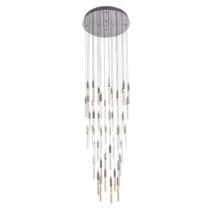 Lámpara LED doble altura Alter cromada luz cálida 144W