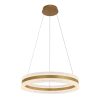 Lámpara LED colgante Rick 60 gold acrilico 3CCT 36W
