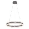 Lámpara colgante LED Gianny de metal gris 3cct