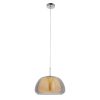 Lámpara colgante Vivant 1xE27 de vidrio opal/clear