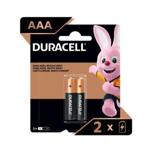 Blister de 2 pilas AAA Duracell