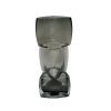 Florero Ice de vidrio smoke 25cm