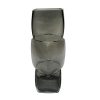 Florero Ice de vidrio smoke 30cm