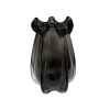 Florero Bud de vidrio azul marino 26cm