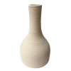 Florero Wind de cerámica crema 31cm