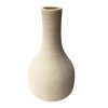Florero Wind de cerámica crema 26cm