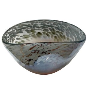 Bowl Kathe de vidrio acabado burbuja Ø24cm