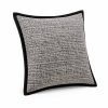 Cojín 45x45 gris/negro