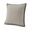 Cojin 45x45 rayas verde grisáceo