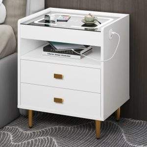 MESA DENOCHE VELADOR CON WIRELESS CHARGER Ecuador