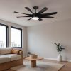 Ventilador Smart de tumbado Kent 60" con LED 3CCT y control