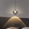 Lámpara LED colgante Sasha de vidrio smoke luz calida 5W