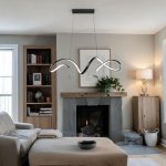 Lámpara LED colgante Vayra negro 3CCT 40W