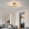 Lámpara LED de tumbado Lusy dorado 3CCT 40W