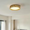 Lámpara LED de tumbado Maui soga natural luz cálida 30W