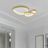 Lámpara LED de tumbado Jey dorado luz cálida 50W