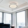 Plafón LED Poly negro 3CCT 30W