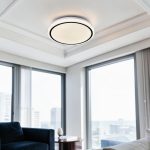 Plafón LED Poly negro 3CCT 30W