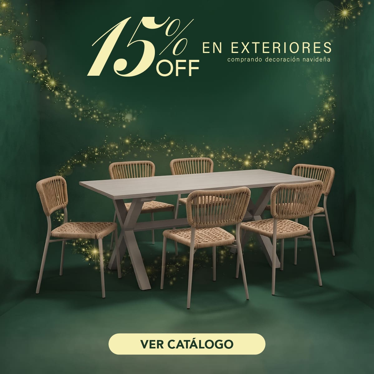 J EX XMAS muebles de exterior