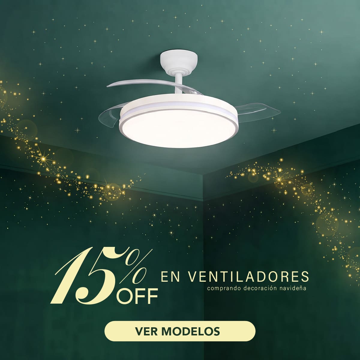 V XMAS ventiladores