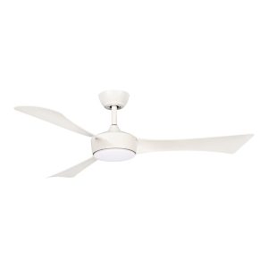 Ventilador de tumbado Morphie 54″ blanco LED 3CCT y control